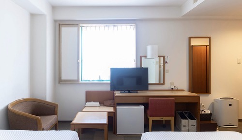Habitación con 2 camas individuales, fumadores