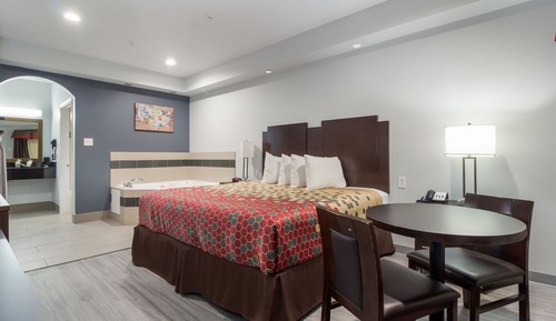 Habitación, 1 cama de matrimonio grande, no fumadores, bañera de hidromasaje