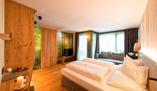 Habitación doble superior, terraza, vistas a la montaña (Deluxe)