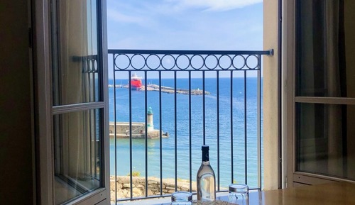 Suite, vistas al mar