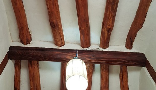 Habitación individual, vistas al patio