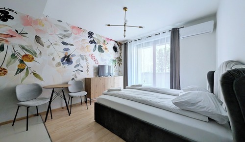 Estudio, 1 cama de matrimonio (Air Condition)