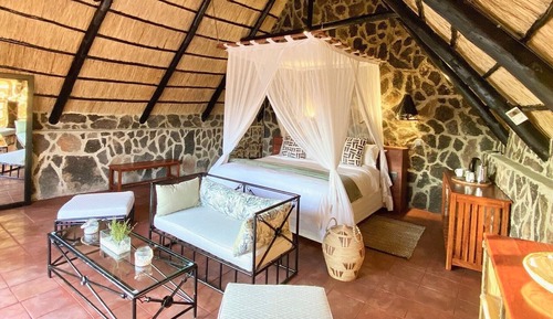 Suite de luna de miel, 1 cama de matrimonio grande, vistas a la montaña