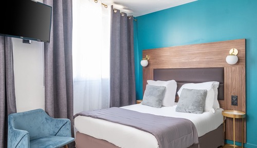 Habitación cuádruple Confort, no fumadores, vistas a la ciudad