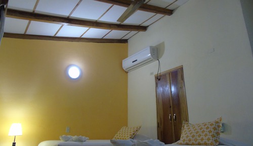 Habitación de diseño doble, 2 camas individuales, baño privado, vistas al jardín