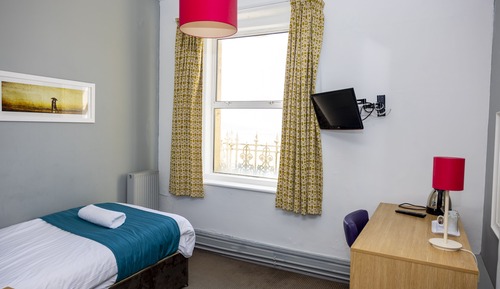 Habitación individual, vistas al mar