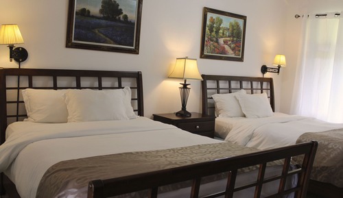 Habitación Deluxe, 2 camas de matrimonio, vistas a la montaña