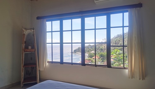 Bungalow, vistas al mar