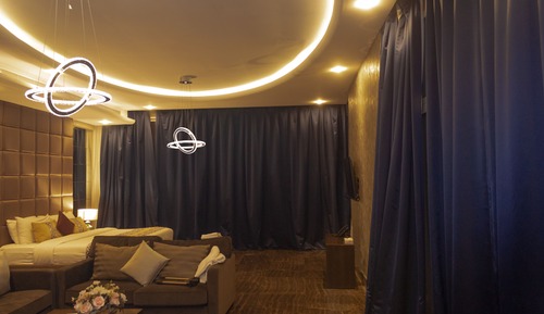 Suite estudio panorámica, 1 cama de matrimonio grande, vistas al mar