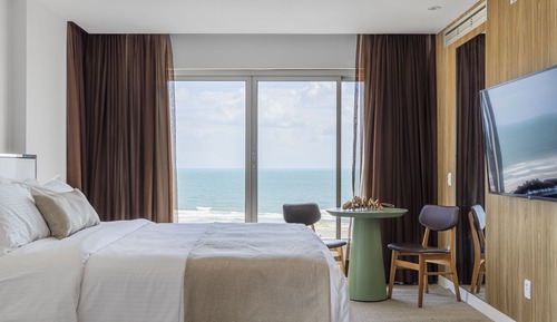 Habitación doble, vistas al mar