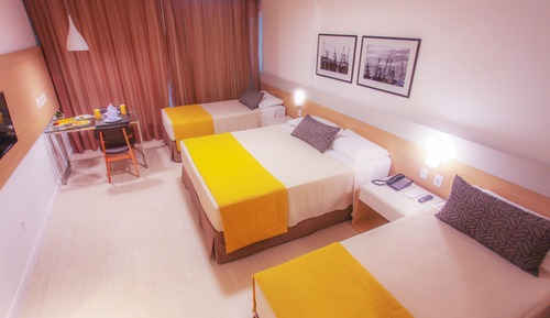 Habitación cuádruple superior, vistas al mar