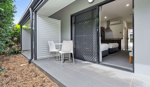 Habitación, 2 camas de matrimonio, no fumadores (Efficiency)