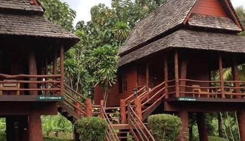 Casa tradicional, varias habitaciones (บ้านชมดอย 6 bedrooms max 30 persons)