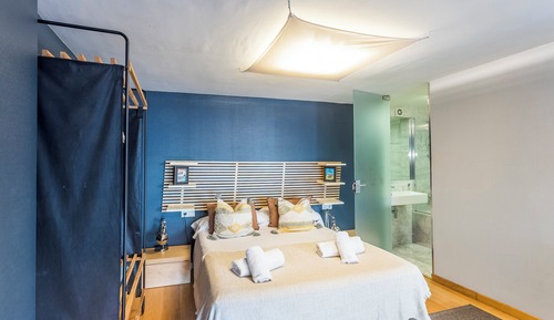 Estudio familiar, 1 habitación, terraza, planta baja