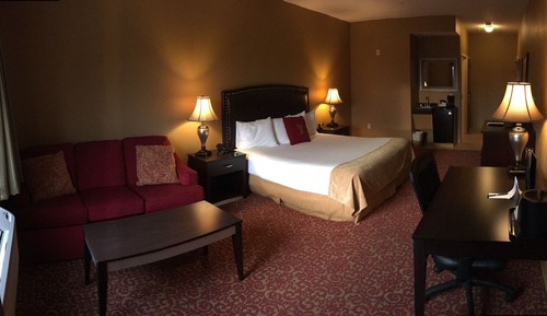 Habitación estándar, 1 cama de matrimonio grande con sofá cama, no fumadores, frigorífico