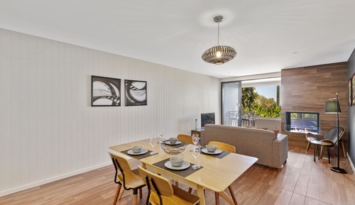 Apartamento, 2 habitaciones, chimenea
