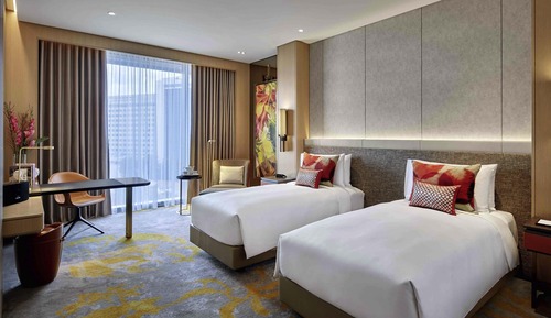 Habitación familiar (1 King Bed and 2 Twin Beds)