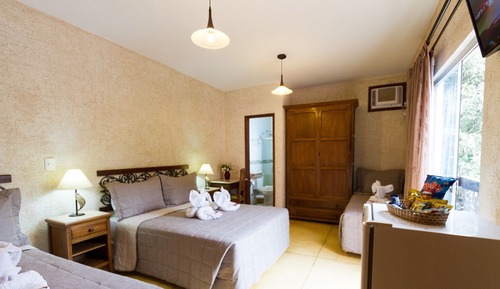 Habitación cuádruple superior, balcón