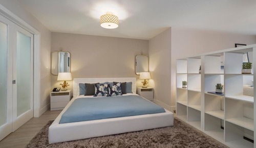 Suite estudio Grand, terraza, vistas parciales al mar