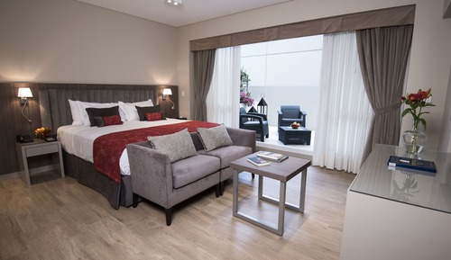 Estudio, 1 cama de matrimonio grande