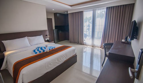 Habitación Deluxe con 1 cama doble o 2 individuales, vistas al mar