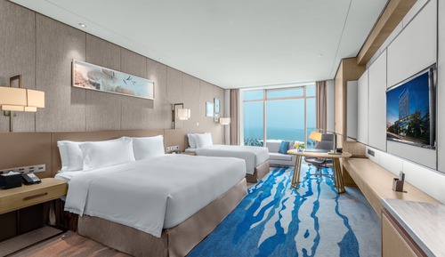 Habitación clásica, varias camas, vistas al mar