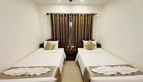 Habitación estándar con 1 cama doble o 2 individuales