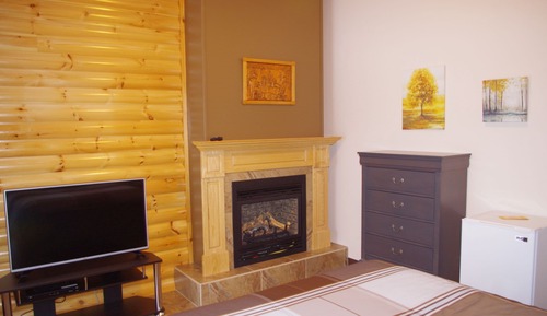 Room 2, 1 Double Bed with Fireplace 