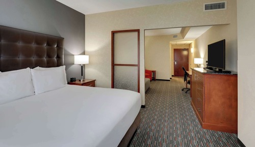 Habitación Deluxe, 1 cama de matrimonio grande con sofá cama