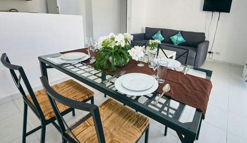 Apartamento clásico, 2 habitaciones, vistas a la piscina