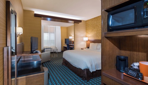 Suite, 1 cama de matrimonio grande con sofá cama (Hearing Accessible)