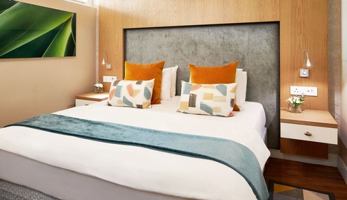 Apartamento, 2 habitaciones, vistas al jardín