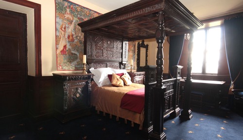 Habitación Grand doble, vistas a la montaña (Four Poster)