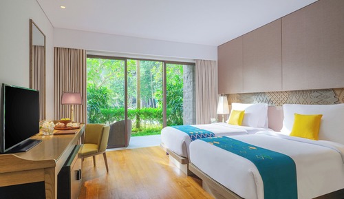 Habitación clásica con 2 camas individuales, 2 camas individuales, vistas a la piscina