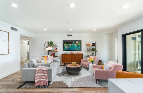 Continental Foothills Casa | Designer dream home with opulent backyard, private pool, hot tub, game room & AC