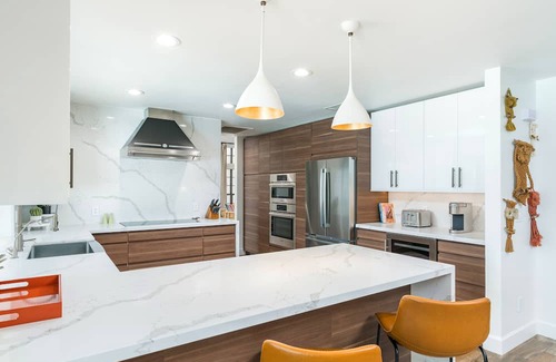 Continental Foothills Casa | Designer dream home with opulent backyard, private pool, hot tub, game room & AC