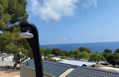 Le Dramont Casa | New mobile home Saint Raphael 180 degrees sea view