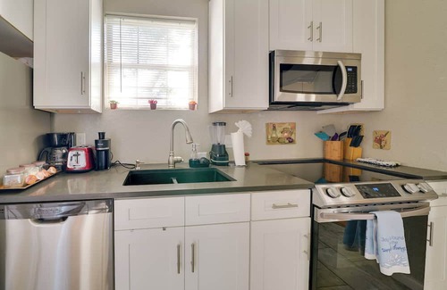 Near East Side Cabaña | Walk to Local Eats: Saint Paul Square Gem w/Patio