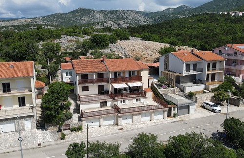 Klenovica Casa | Vacation home with pool, terraces, garden kitchen and beautiful sea views