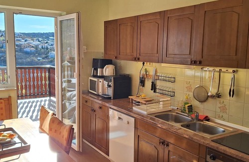 Klenovica Casa | Vacation home with pool, terraces, garden kitchen and beautiful sea views