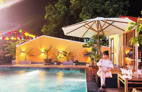 Ninh Binh Casa | Trang An Ao Dai Homestay - Triple room with field view - Bich Dong room