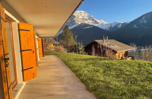 Ormont-Dessus Chalet De Esquí | Luxurious Modern chalet in Swiss Alps in Les Diablerets