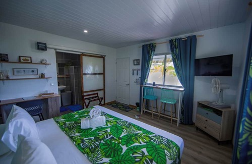 Taha'a Casa | Charmant Bungalow vue Océan