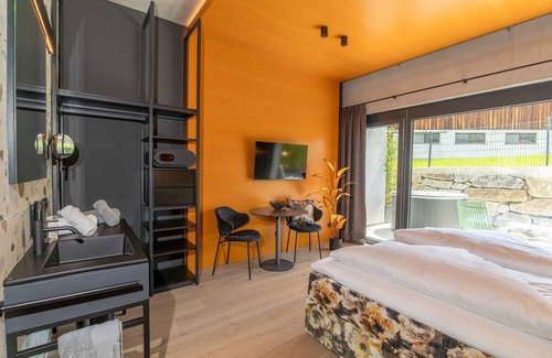 Umhausen Apartamento | Holiday apartment with balcony and wellness area