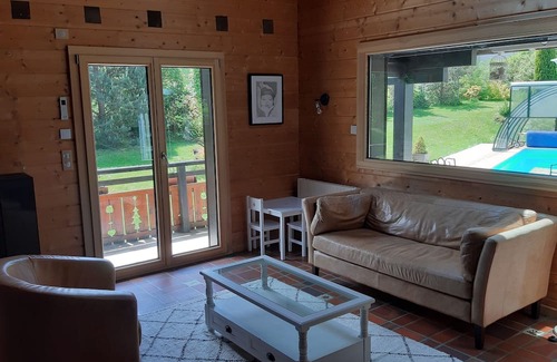 La Roche-sur-Foron Chalet De Esquí | Chalet Familial Avec Piscine au Cœur de la Haute Savoie