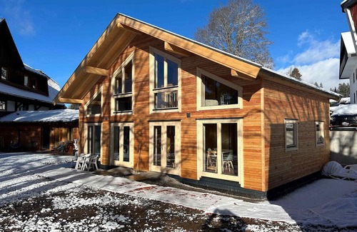 Saig Apartamento | Log cabin with 70 sqm, 2 bedrooms, 1 living /sleeping area, max. for 6 persons