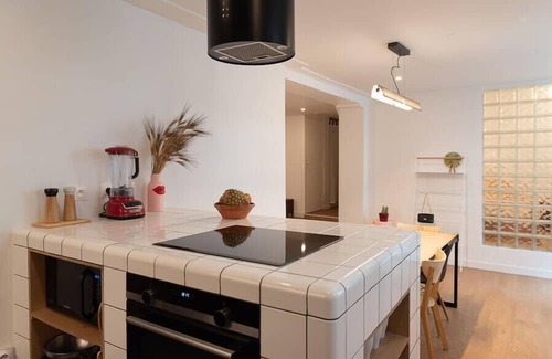 Belleville Apartamento | Designer loft in artistic and bohemian Paris