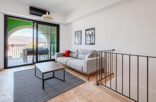 Alacati Apartamento | Duplex Villa w Shared Pool, Balcony in Alacati