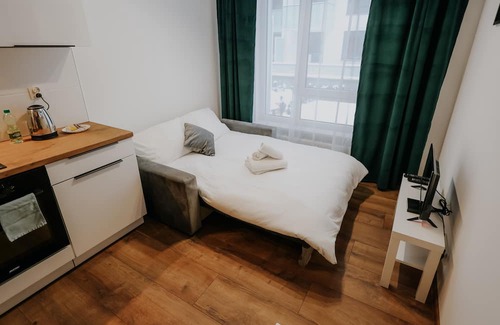Pradnik Czerwony Apartamento | Lublańska Cosy Studio #2A