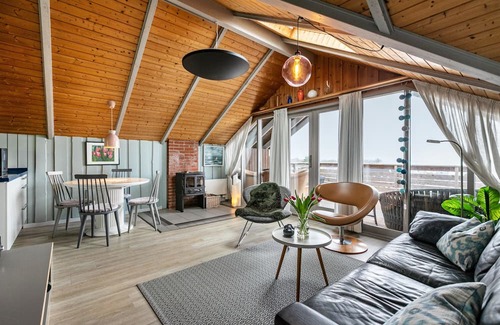 Bockholm Apartamento | Holiday home 'Ferienhaus Bellevue' - Spectacular sea view over the fjord to Denmark